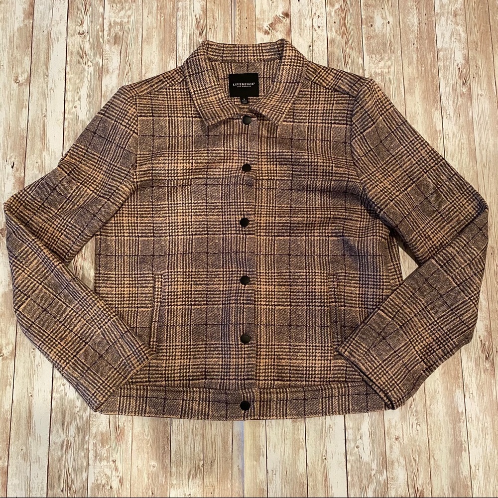 Liverpool faux suede jacket